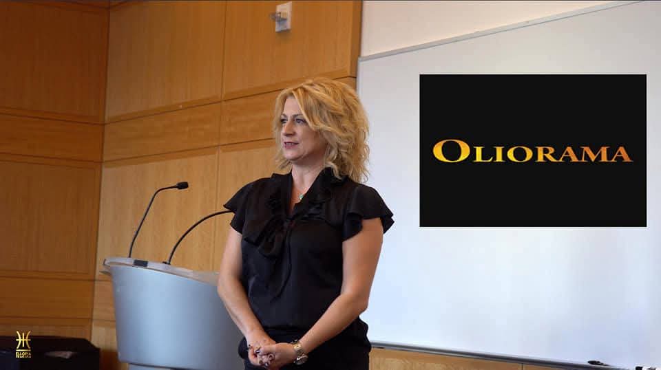 Olive oil workshop at Fordham University school of law in New York